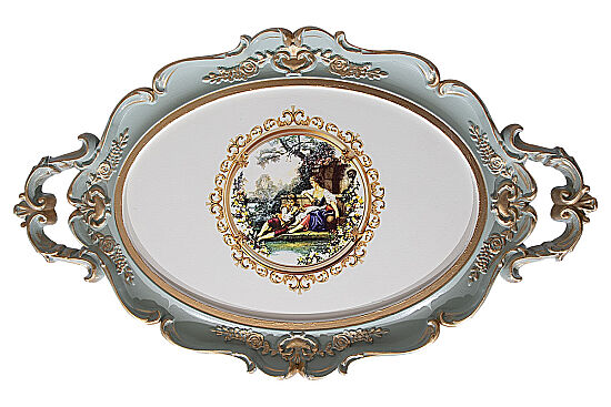 LUİZE TEPSİ 29x48 cm YEŞİL - 1