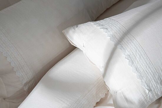 LUNEL NEVRESİM TAKIMI 240x220 4 PRC KREM - 3