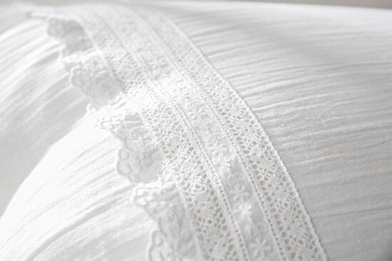 LUNEL NEVRESİM TAKIMI 240x220 4 PRC KREM - 5