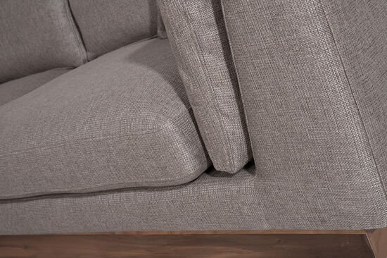 LUZIA UCLU KOLTUK KAHVE 90x240x65cm (PATARA-11)