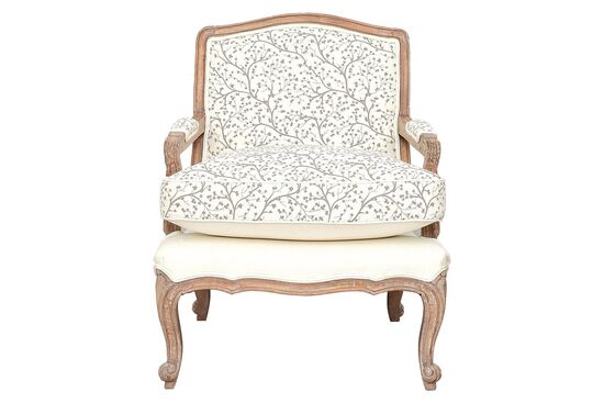 LY88C-V3 BERJER KREM-CICEK DESENLI 70x72x87cm
