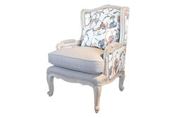 KERVAN - LY89V-V7 BERJER GRI-DESENLI 72x77x102cm