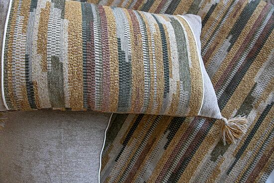 MACELO ŞAL SET 90x250 CM 6 PRC HARDAL-YEŞİL