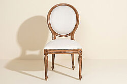 MADALYON KOLSUZ SANDALYE KREM 50x50x102cm - KERVAN