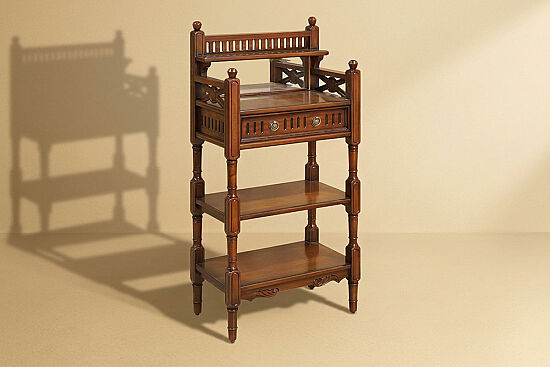 MAKYAJ MASASI 1 ÇEK.VİLLAGE MAHOGANY H016-CMH30 30x50x106cm PECAN CMH30 - 1