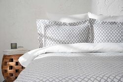 MANOS PİKE-YATAK ÖRTÜSÜ 240x250 3 PRC LACIVERT - KERVAN