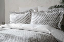 MANOS PİKE-YATAK ÖRTÜSÜ 240x250 3 PRC LACIVERT - 2