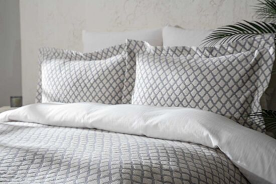 MANOS PİKE-YATAK ÖRTÜSÜ 240x250 3 PRC LACIVERT - 2