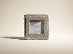 MARBLE FOTOGRAF CERCEVESI 15x15x3cm BEJ (AH-13058) - ÇERCEVE