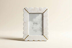 MARBLE FOTOGRAF CERCEVESI 15x15x3cm BEYAZ (AH-13073) - ÇERCEVE