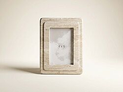 MARBLE FOTOGRAF CERCEVESI 18x23x3cm BEJ (AH-13057) - ÇERCEVE