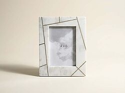MARBLE FOTOGRAF CERCEVESI 18x23x3cm BEYAZ (AH-13071) - ÇERCEVE