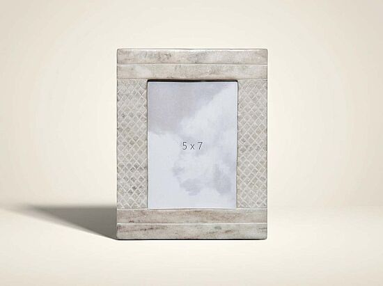 MARBLE FOTOGRAF CERCEVESI 20x26x3cm BEJ (AH-13061A) - 1