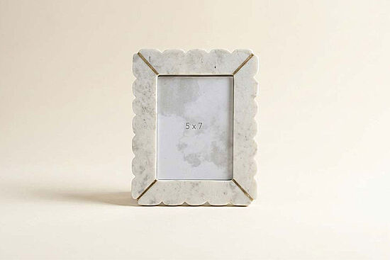 MARBLE FOTOGRAF CERCEVESI 20x26x3cm BEYAZ (AH-13074) - 1