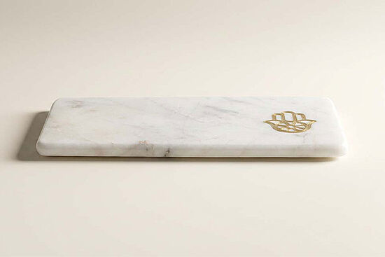 MARBLE KESME TAHTASI 30x15x2.5cm BEYAZ (AH-13067) - 1