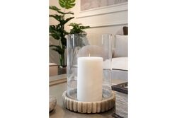 MARBLE MUMLUK 15x15x19cm BEJ (AH-13068A) - Thumbnail