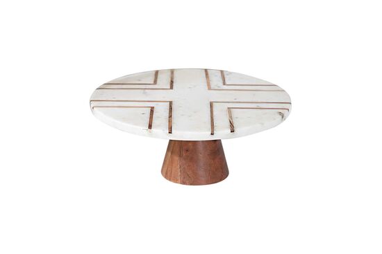 MARBLE SUNUMLUK 30x30x15cm BEYAZ (AH-13075)