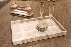 MARBLE TEPSI 30x46x4cm BEJ (AH-13046) - Thumbnail