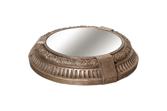 MARE JARDİNYER GOLD ESKİTME ÇAP:36 CM H:7 CM (STK-8) - 1