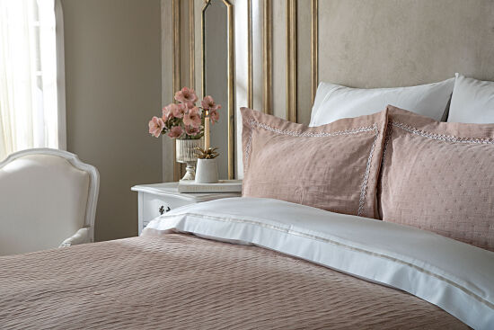 MARİSSA PİKE TAKIMI 240x250 3 PRC KREMİT - 1