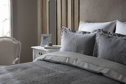 MARİSSA PİKE - YATAK ÖRTÜSÜ 240x250 3 PRC GRİ - 2