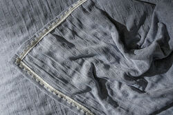 MARİSSA PİKE - YATAK ÖRTÜSÜ 240x250 3 PRC MAVİ - 5