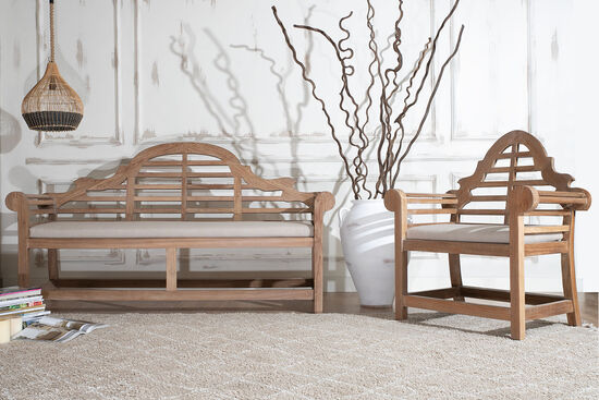 MARL ÜÇLÜ BENCH 196x65x105cm INT4121/GB 004B