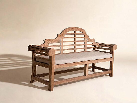 MARL ÜÇLÜ BENCH 196x65x105cm INT4121/GB 004B - 2