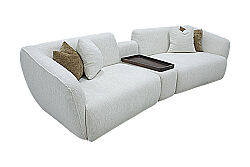 MARLOT DÖRTLÜ KOLTUK BEYAZ 105x280x75 (9851) - 2