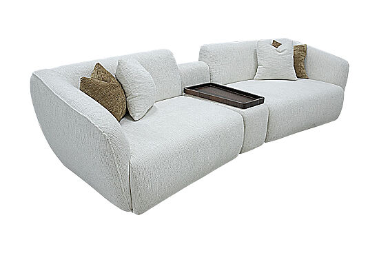 MARLOT DÖRTLÜ KOLTUK BEYAZ 105x280x75 (9851) - 2
