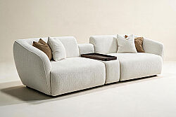 MARLOT DÖRTLÜ KOLTUK BEYAZ 105x280x75 (9851) - 2