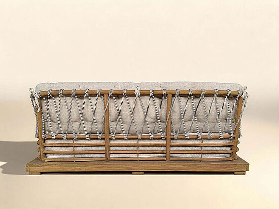 MARRAKECH ÜÇLÜ RELAX KOLTUK 85x205x82cm - 3