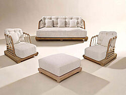 MARRAKECH ÜÇLÜ RELAX KOLTUK 85x205x82cm - KERVAN