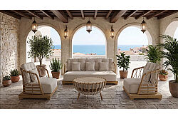 MARRAKECH ÜÇLÜ RELAX KOLTUK 85x205x82cm - 4