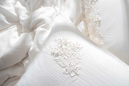 MARTESS NEVRESİM TAKIMI 160X220 3 PRC KREM - 4