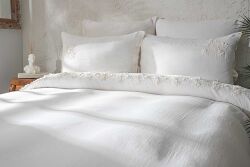 MARTESS NEVRESİM TAKIMI 240X220 4 PRC KREM - 2