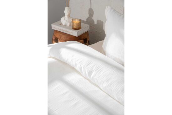 MELANİYS NEVRESİM TAKIMI 160X220 TK 3 PRC KREM - 4