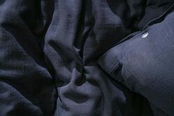 MELANİYS NEVRESİM TAKIMI 160X220 TK 3 PRC LACIVERT - 2