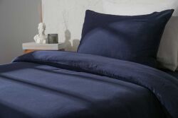 MELANİYS NEVRESİM TAKIMI 160X220 TK 3 PRC LACIVERT - 4