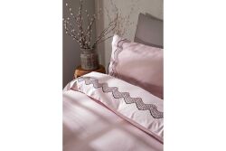 MELİS NEVRESİM TAKIMI 200X220 CK 6 PRC PUDRA-GRİ - 7