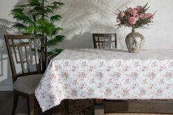 MERLİNCA MASA ÖRTÜSÜ KREM 140x180cm - MASA ÖRTÜSÜ