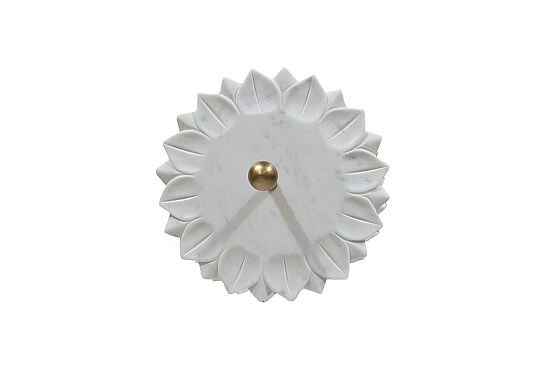 MERMER 2 KATLI KEK STANDI-ALTIN ÇUBUKLU -BEYAZ-30X30X32 CM CPN-HSH-02 - 5