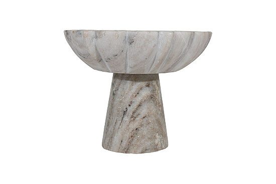 MERMER AYAKLI DEKORATİF KASE-BEJ-20X20X15 CM 2BWN-HSH-01 - 2