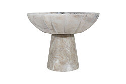 MERMER AYAKLI DEKORATİF KASE-BEYAZ - 20X20X15 CM BWN-HSH-01 - 2