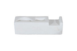 MERMER ÇATAL BIÇAK TUTUCU 9,5X2X2 CM cm -BEYAZ CUTN-HSH-01 - 3