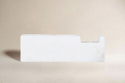 MERMER ÇATAL BIÇAK TUTUCU 9,5X2X2 CM cm -BEYAZ CUTN-HSH-01 - KERVAN