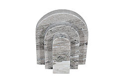 MERMER DEKORATİF AKSESUAR- BEJ - 18.40X15X5.70 CM HDN-1072 - 4