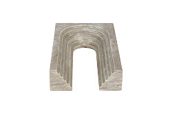 MERMER DEKORATİF AKSESUAR- BEJ- 25X15X5.70 CM HD25-1004 - 3