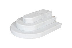 MERMER DEKORATİF AKSESUAR -BEYAZ- 18.5X15X7.5 CM HDN-1072A - 3