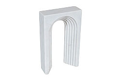 MERMER DEKORATİF AKSESUAR- BEYAZ- 25X15X5.7 CM HD25-1004A - 3